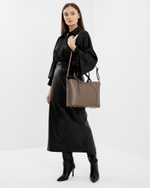 Сумка 850 02 тауп темный