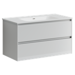 Тумба с раковиной Sancos Cento, 89 см., эмаль белый, CN90W