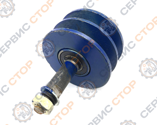 Ролик натяжителя ходового ремня двухручейковый 195N