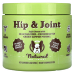 Natural Dog Company, добавка для бедер и суставов, для собак всех возрастов, 90 мягких жевательных таблеток, 270 г (9,5 унции)