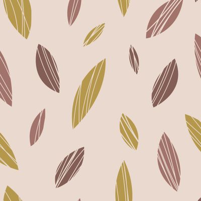 абстрактные листочки на телесном