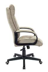 Кресло руководителя Бюрократ CH-824 Fabric песочный Light-21 на колес. пластик