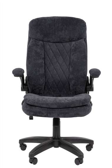 Кресло Chairman Home 533 Россия ткань S темно-серый