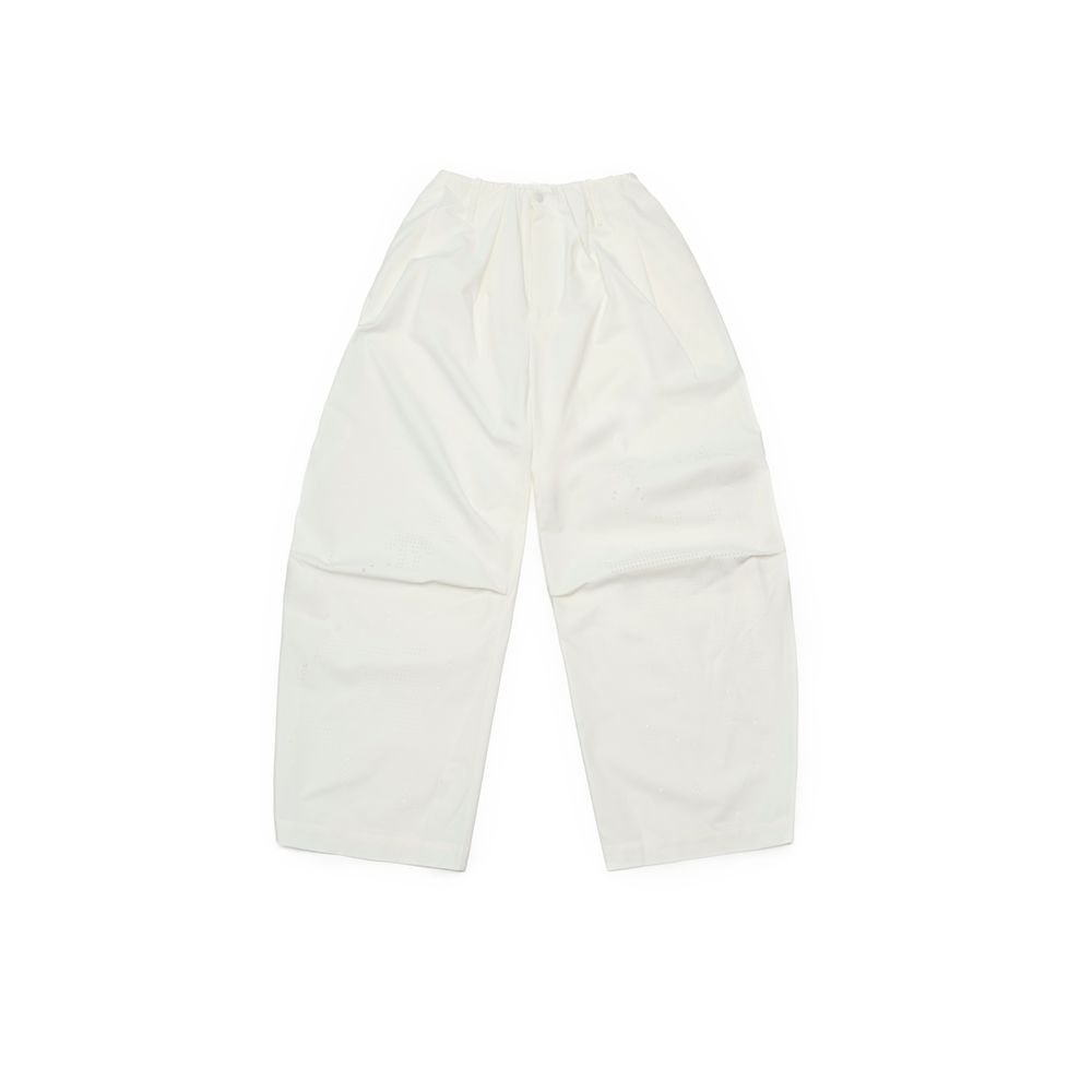 Брюки Nothomme Monterest Retro Wide-Leg Paratrooper Pants "Purl White"