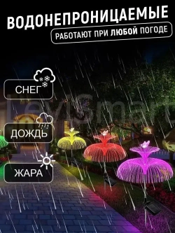 Уличный светильник, светодиодный садовый, бабочка, уличный фонарь для освещения дома сада и дачи