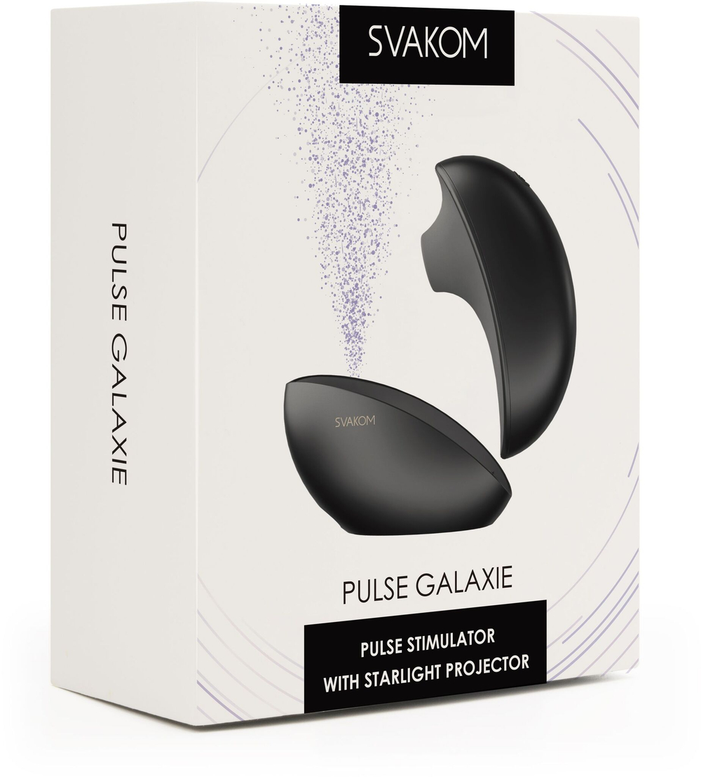 Вакуумный стимулятор Svakom Pulse Galaxie с проектором звёзд