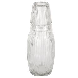 Графин со стаканом, набор 2пр. 1100мл/220мл (стекло) (индивидуальная упаковка)