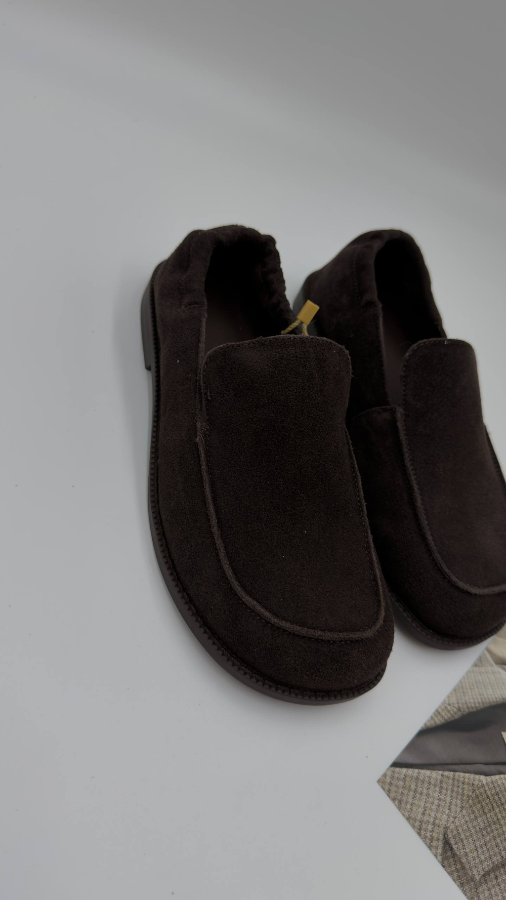 Туфли женские натуральная кожа/замша артикул 5507-17 цвет "шоколадный"