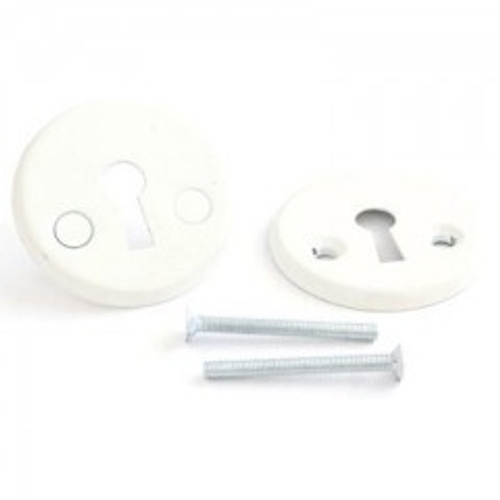 Накладка для цилиндр./механизма Апекс DP-S-06-W белый для 6000-WC/S /3563