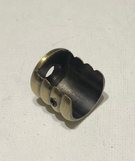 Кронштейн боковой открытый d16 мм, цвет антик