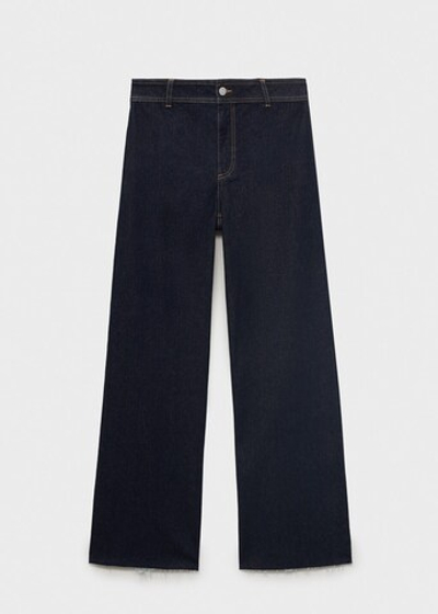 Джинсы-кюлоты Catherin с высокой талией