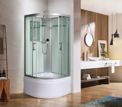 Душевая кабина WeltWasser (ВельтВассер) Halle 801, с высоким поддоном, 80x80x217