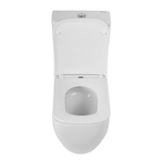 Унитаз-компакт безободковый BelBagno Luce BB2197CP-TOR/SC с крышкой-сиденьем микролифт, белый