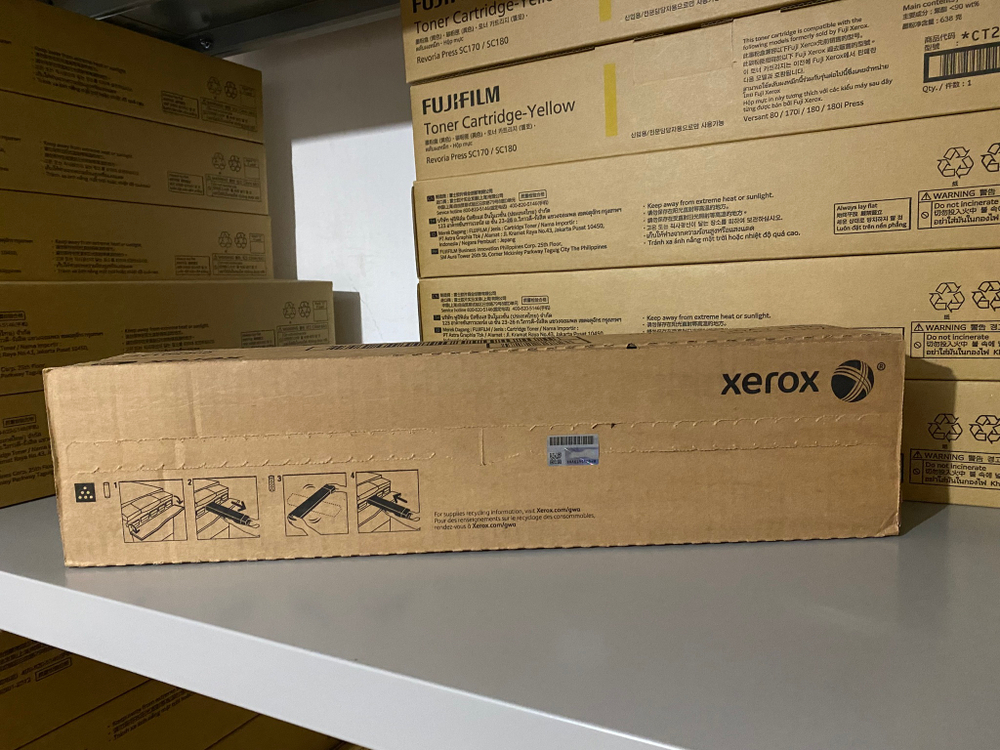 Тонер-картридж голубой (Cyan) для Xerox DC 5000 - 006R01252