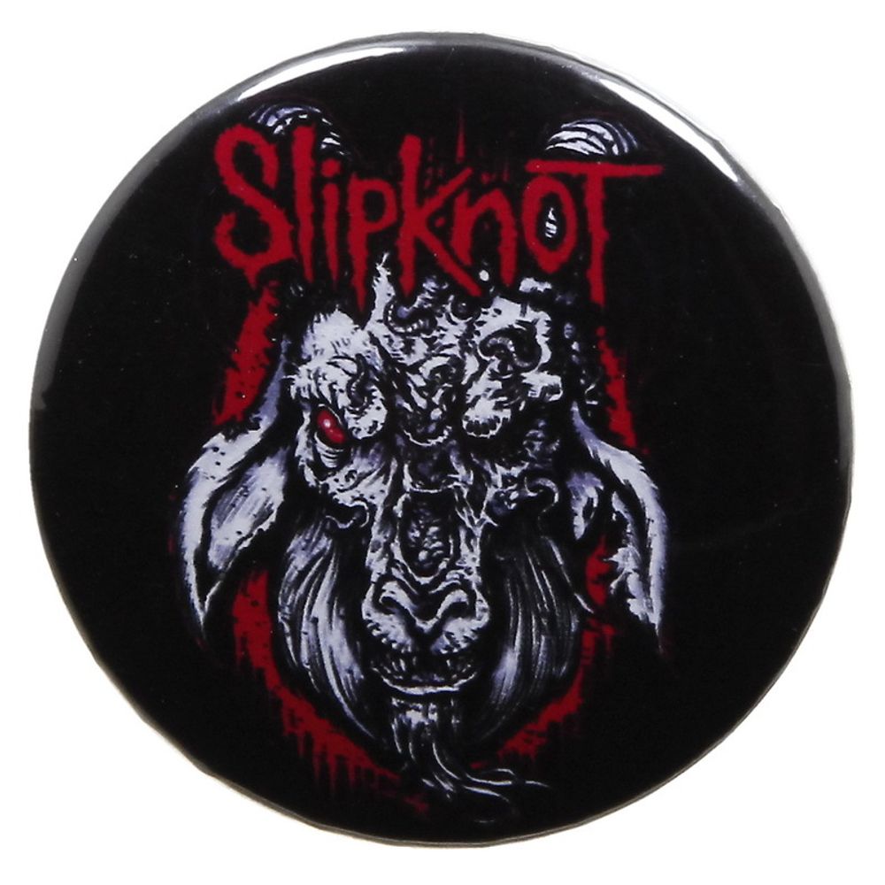 Значок Slipknot козел (428)