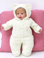 Плюшевый комбинезон "Мишка" для кукол 40-45 см (кукла в комплект не входит)