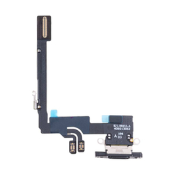 Шлейф для Apple iPhone 16 Pro на системный разъем/микрофон Черный - Премиум