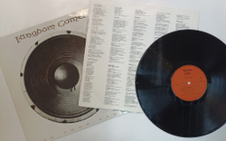 Винтажная виниловая пластинка LP Kingdom Come In Your Face (Germany 1989)