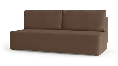 Диван Кубо Vivaldi 23 195*91*80 см, Коричневый Велюр Еврокнижка Фиеста