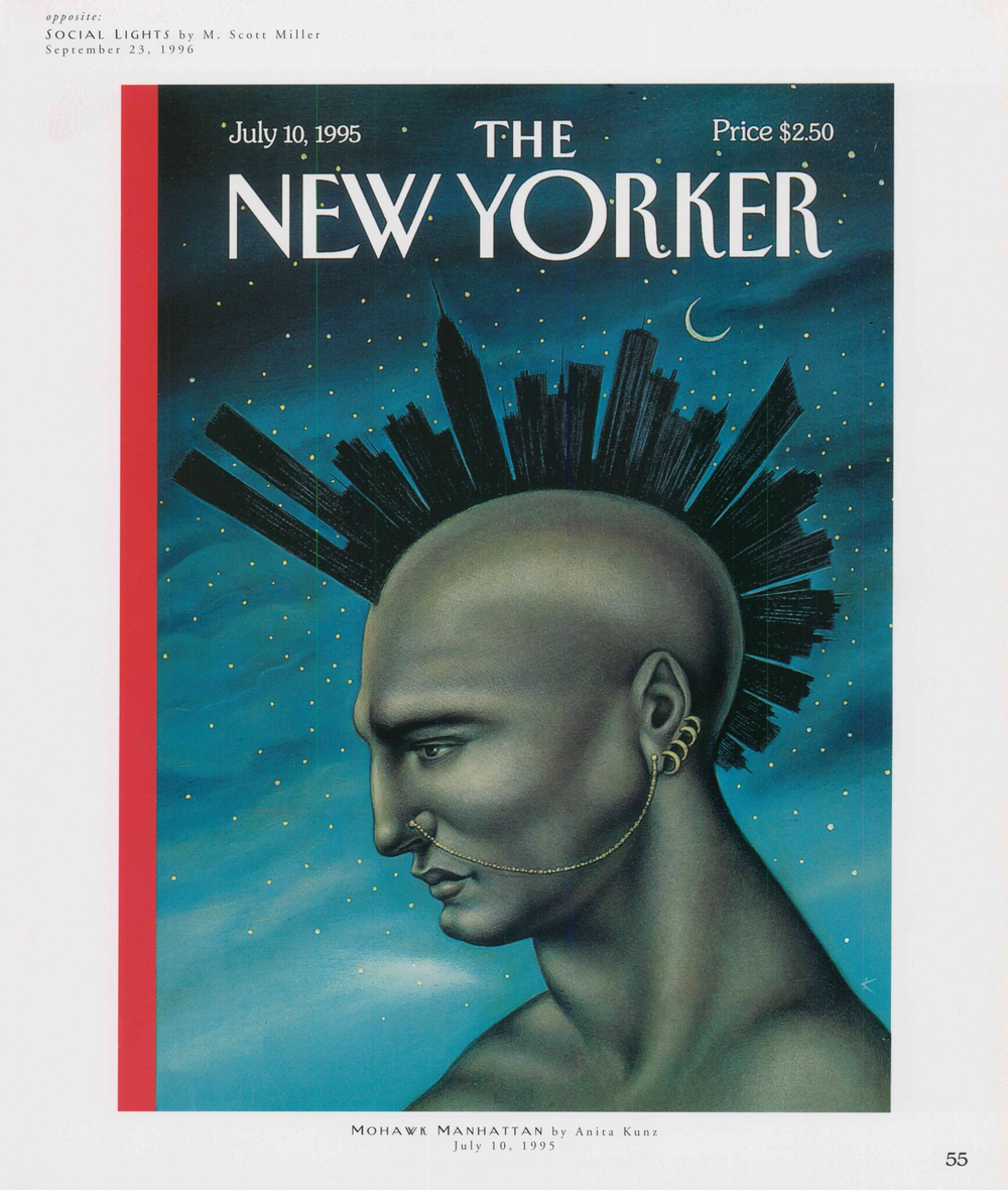 Постер журнала The New Yorker 10-07-1995, двусторонний