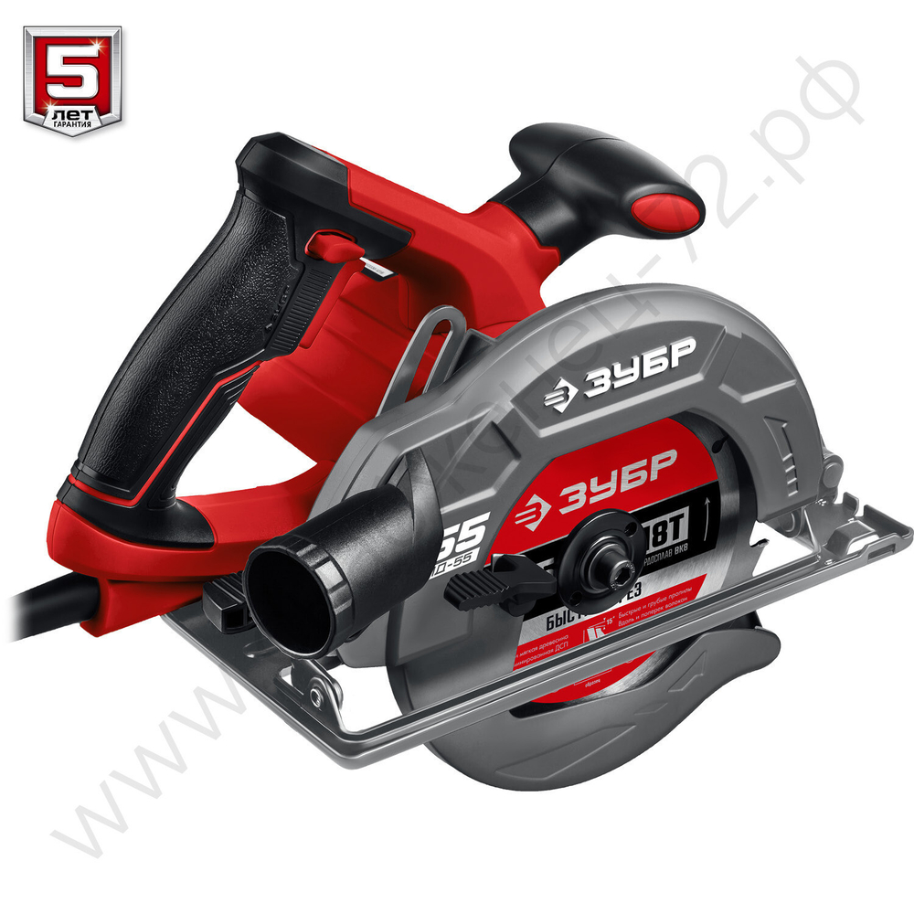 ЗУБР d 165 мм, 1300 Вт, циркулярная пила (дисковая) (ПД-55)