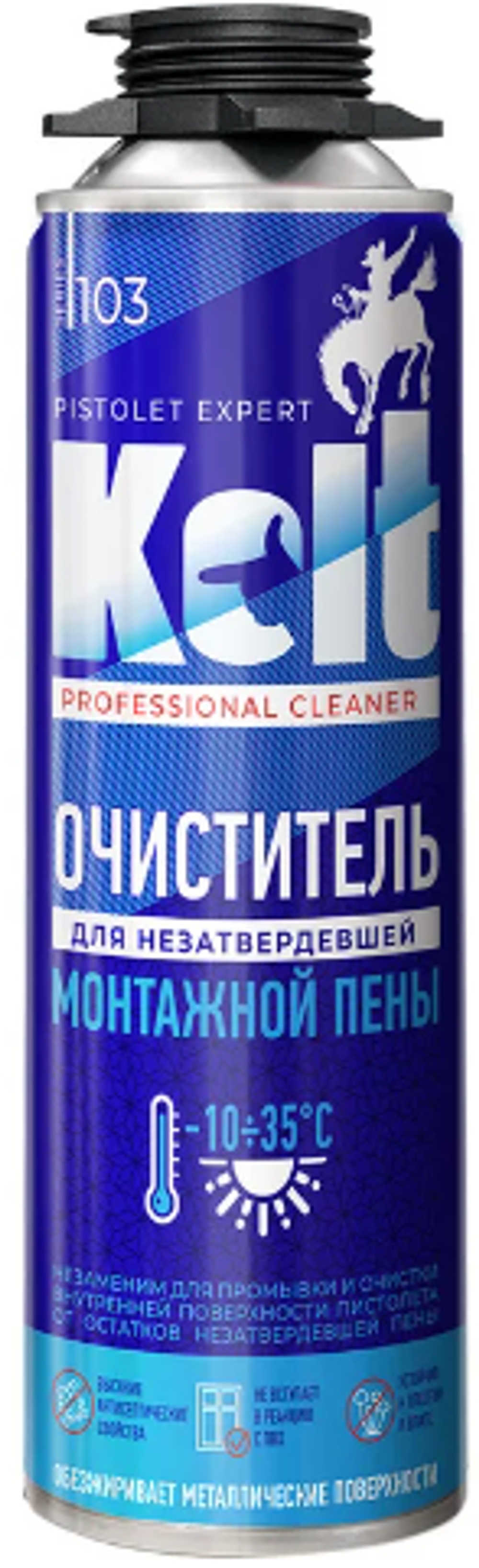 Очиститель монтажной пены "KOLT" 360 гр. (12шт)