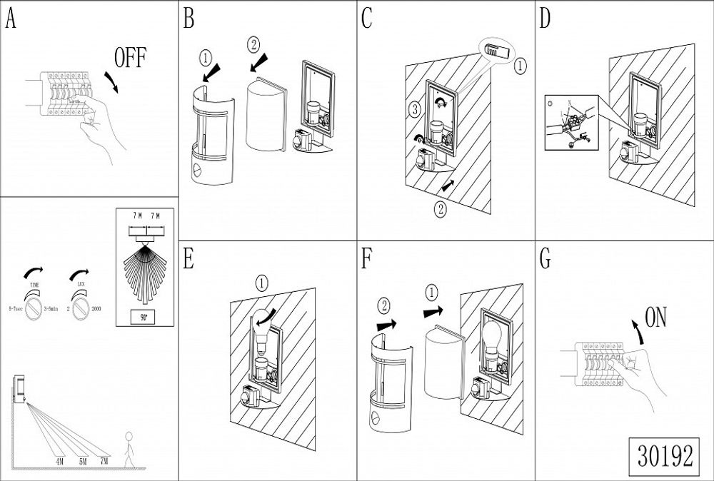 Накладной светильник Eglo Cerno 30192