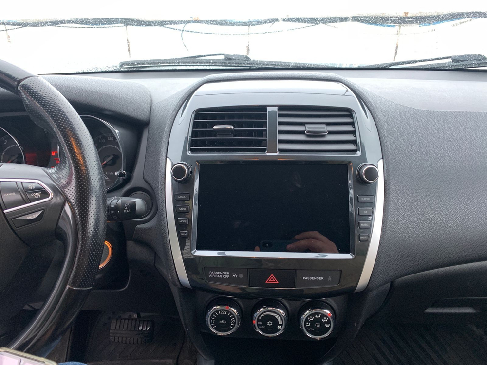 Магнитола для Mitsubishi ASX 2010-2016, Peugeot 4008, Citroen C4 Aircross (рамка с крутилками и кнопками) - Teyes CC3-2K на Android 10, 2K QLED, ТОП процессор, CarPlay, 4G SIM-слот