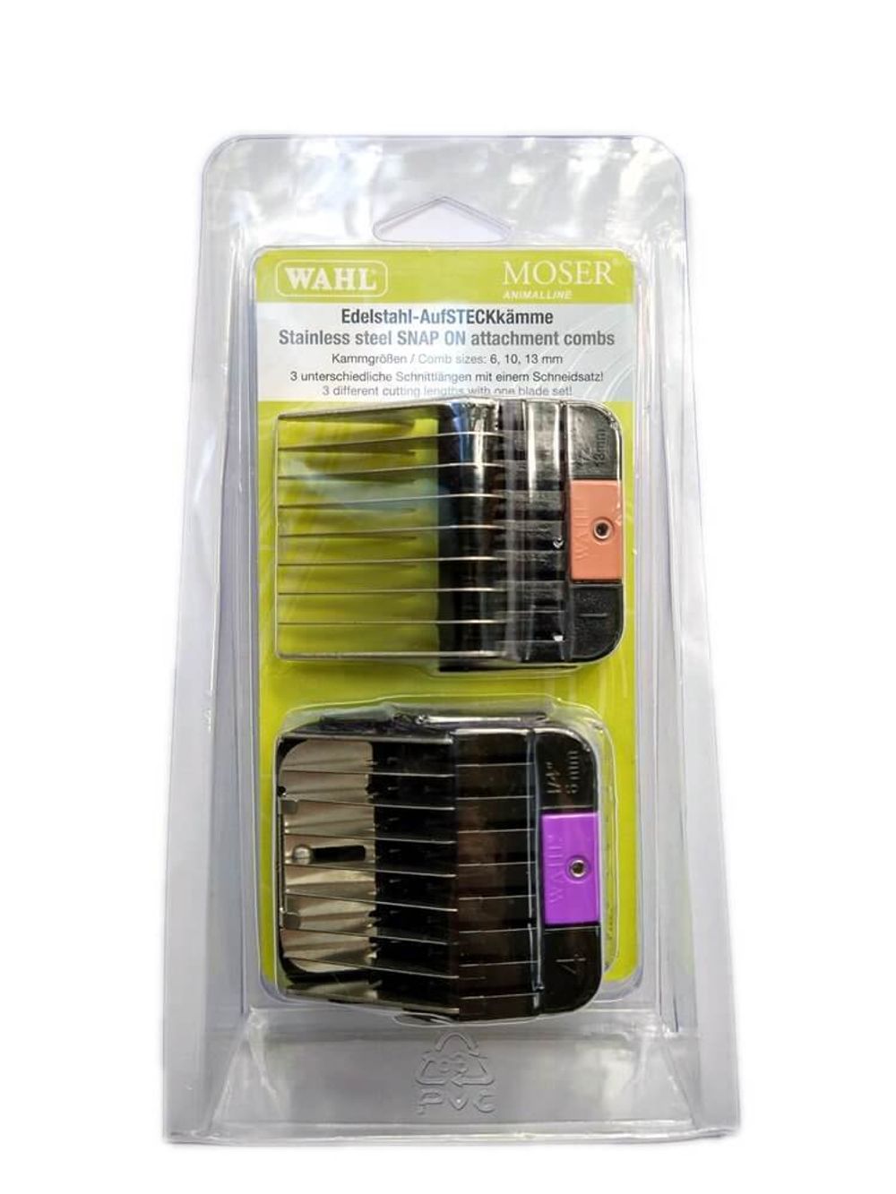 Набор металлических насадок Wahl 3 шт., стандарт А5 (1247-7445) - 4