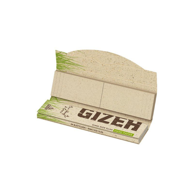!Набор Бумага "Gizeh" Organic Hemp & Grass KS Slim 14г/м+Фильтры 34л*24шт (Австрия)