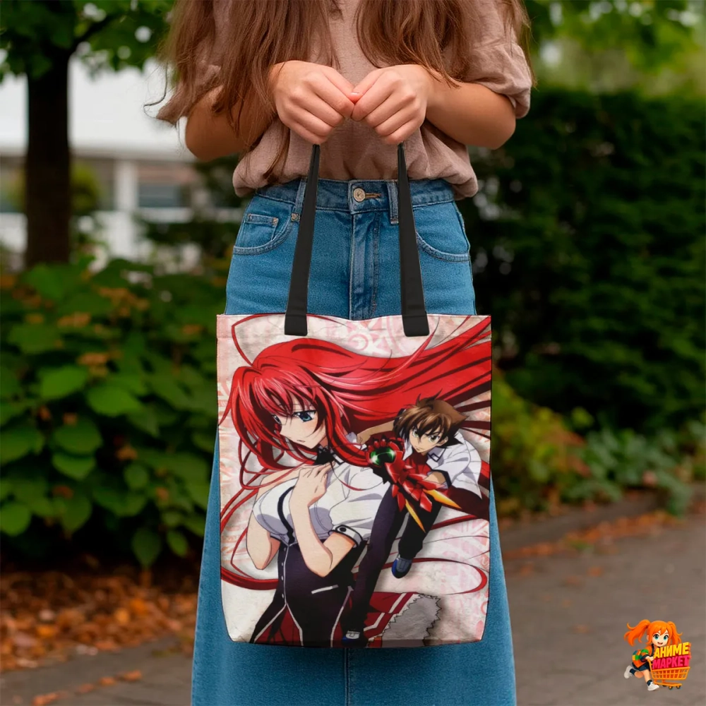Сумка шоппер с принтом High School DxD