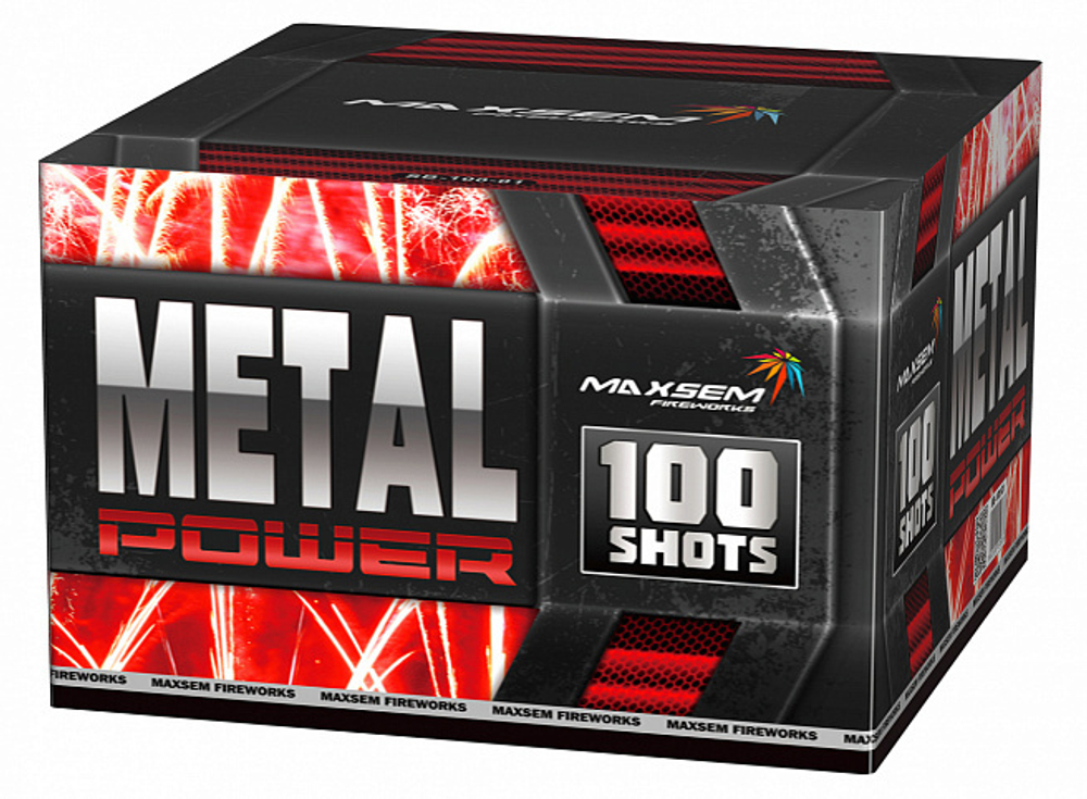 SB-100-01 Салют "METAL POWER" (1,2" х 100 залпов)