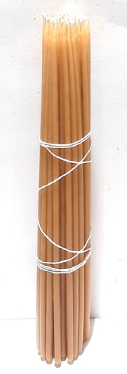 Свечи восковые конусные № 8 (воск 70%)