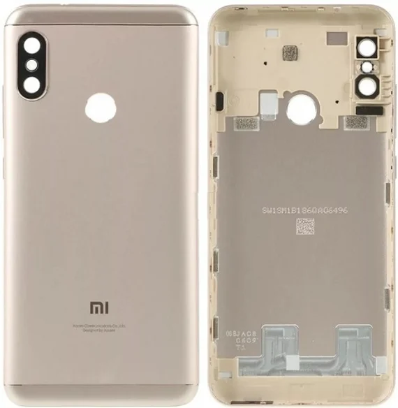 Задняя крышка для Xiaomi Redmi 6X / A2 (Gold)