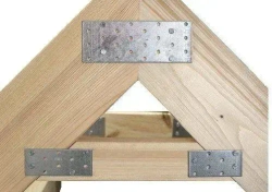 Пластина перфорированная крепежная,соединительная (PS) 40 мм x 200 мм (20 шт)