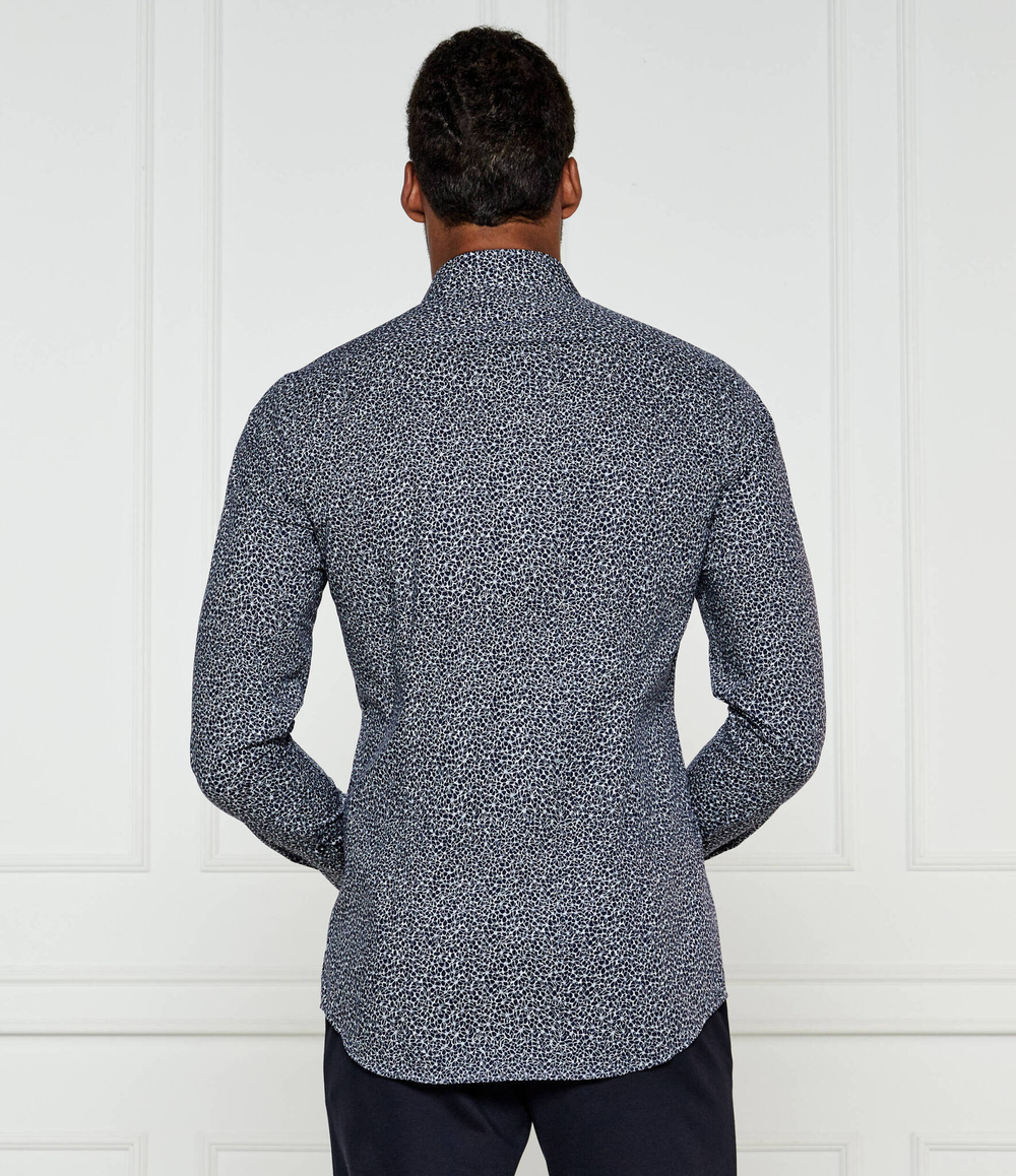 Рубашка H-HANK-kent-C1-214 BOSS BLACK - темно-синий(50533021)