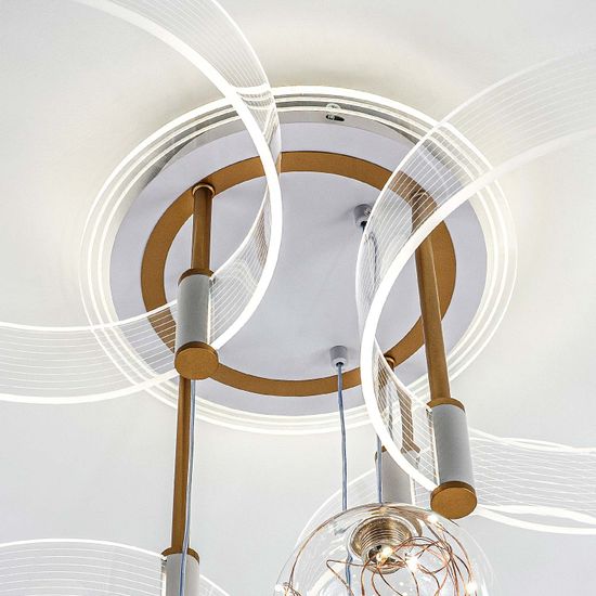 Потолочный cветильник LED4U L1040-750 WT