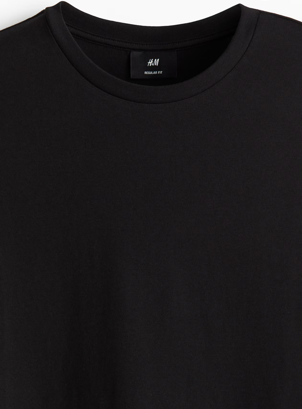 H&M Футболка комплект 5 шт, черный