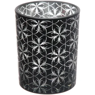 Подсвечник «Фантазия» 10*12,5 см, Черный