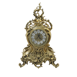 Bello De Bronze Часы Ласу каминные, золото