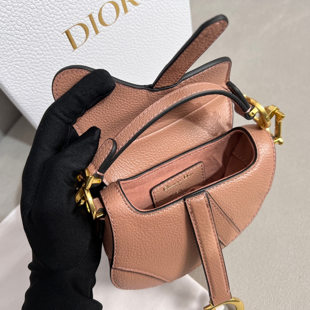 Christian Dior Saddle Bag Micro 14 cm