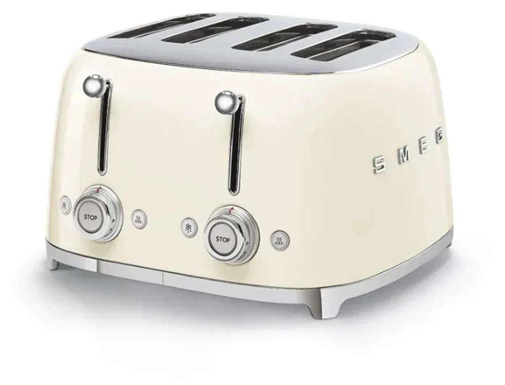 Тостер Smeg TSF03CREU кремовый