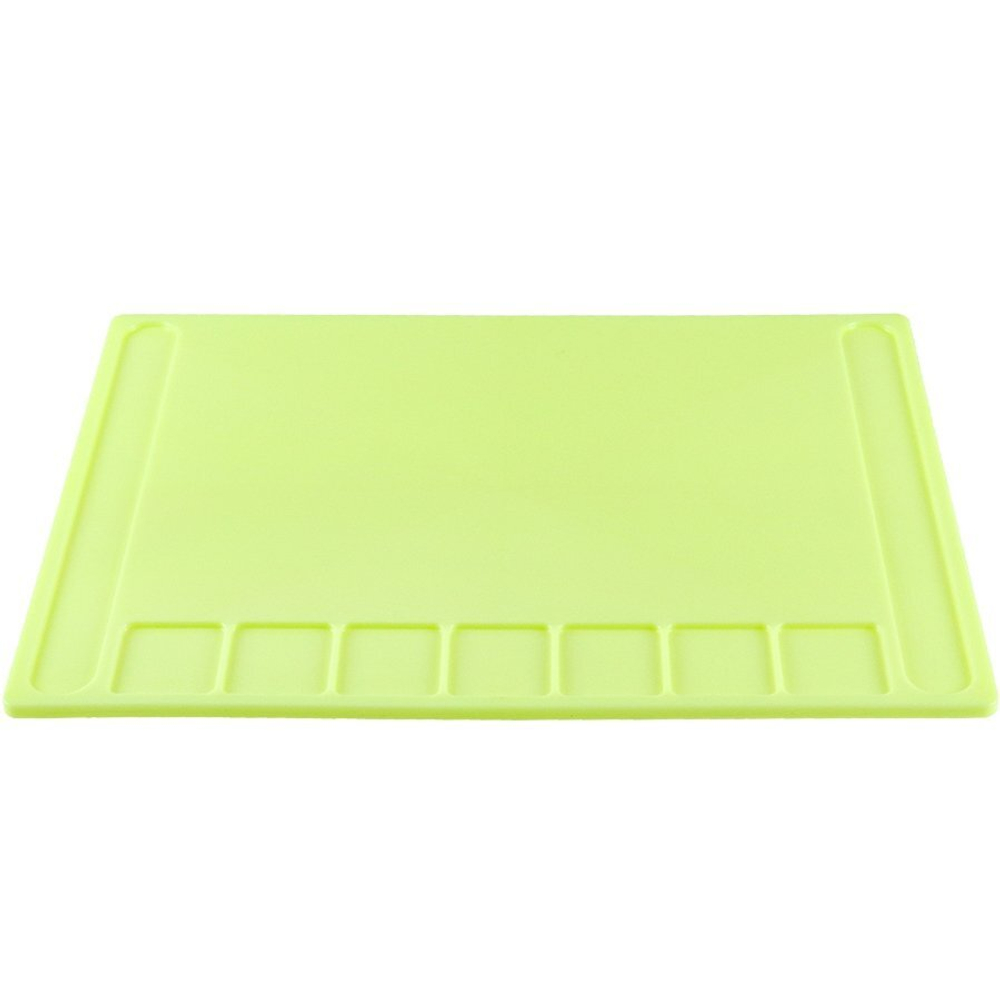 Доска для лепки Проф-Пресс, А4, без стека, с выемками, пластик, цвет ассорти