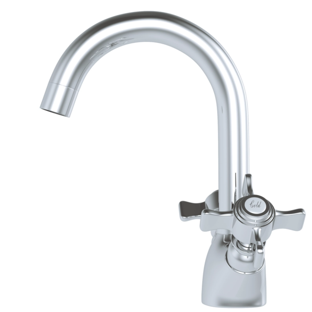 Смеситель для умывальника 1/2 кер. MIXLINE ML30-042 "Classic" высокий излив