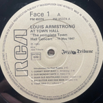 Louis Armstrong ‎– Louis Armstrong At Town Hall "The Complete Town Hall Concert" 17 May 1947 2LP (Франция 1983г.)