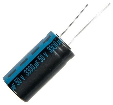 Конденсатор электролитический 50 В 3300 мкФ "Jamicon" 18x34.5мм 105 град.