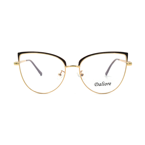 Оправа бабочка Daliore G95-105 Gold-Brown коричневый с золотым