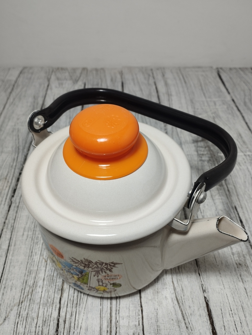 Чайник 1 л с рисунком Греческая кухня 27071-33/4