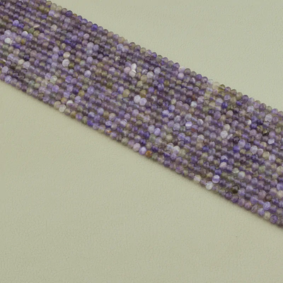 Нитка Аметист 39 см. 3,8 мм. (Без замка)