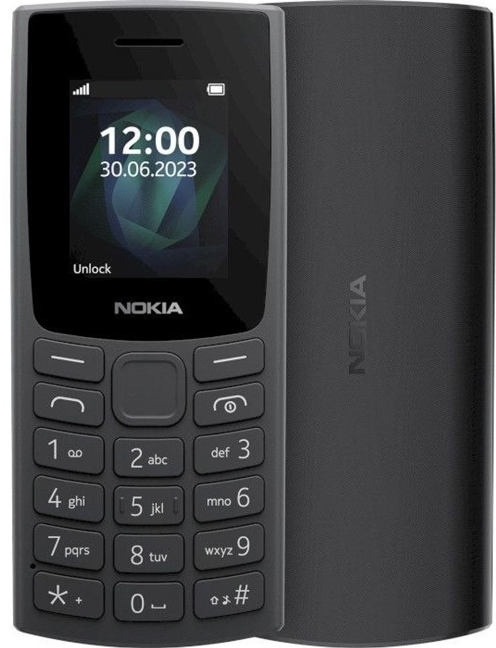 МОБИЛЬНЫЙ ТЕЛЕФОН NOKIA 105 TA-1569 SS EAC CHARCOAL (1GF019EPA2C03)